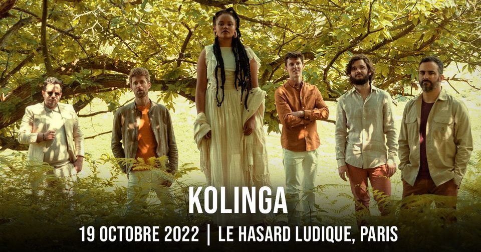 Kolinga en concert @Paris (19.10.2022) - Le Hasard Ludique
