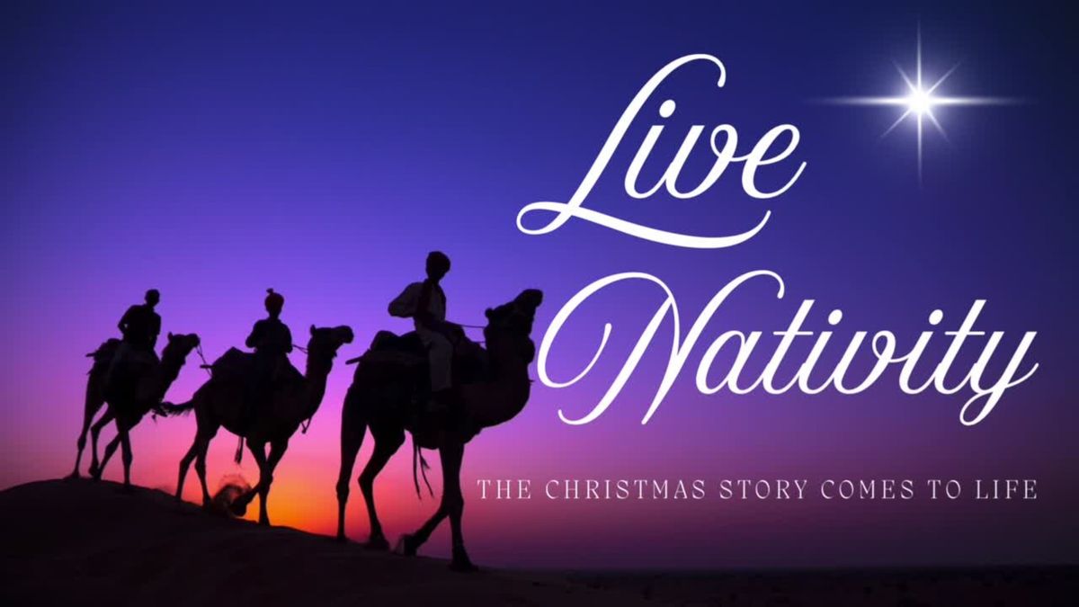 Drive Through Live Nativity 