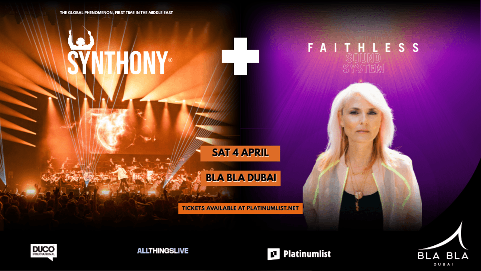 SYNTHONY x Faithless Sound System \u2013 Live in Dubai