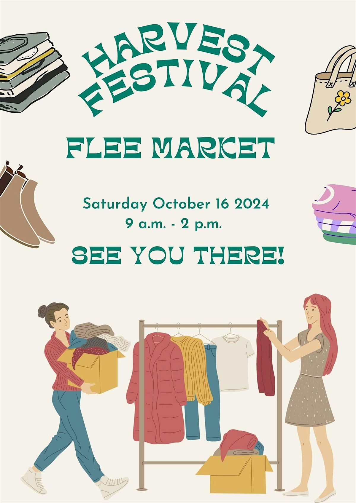 Harvest Festival Flea Market - Jewelry, Fashions, Food & More