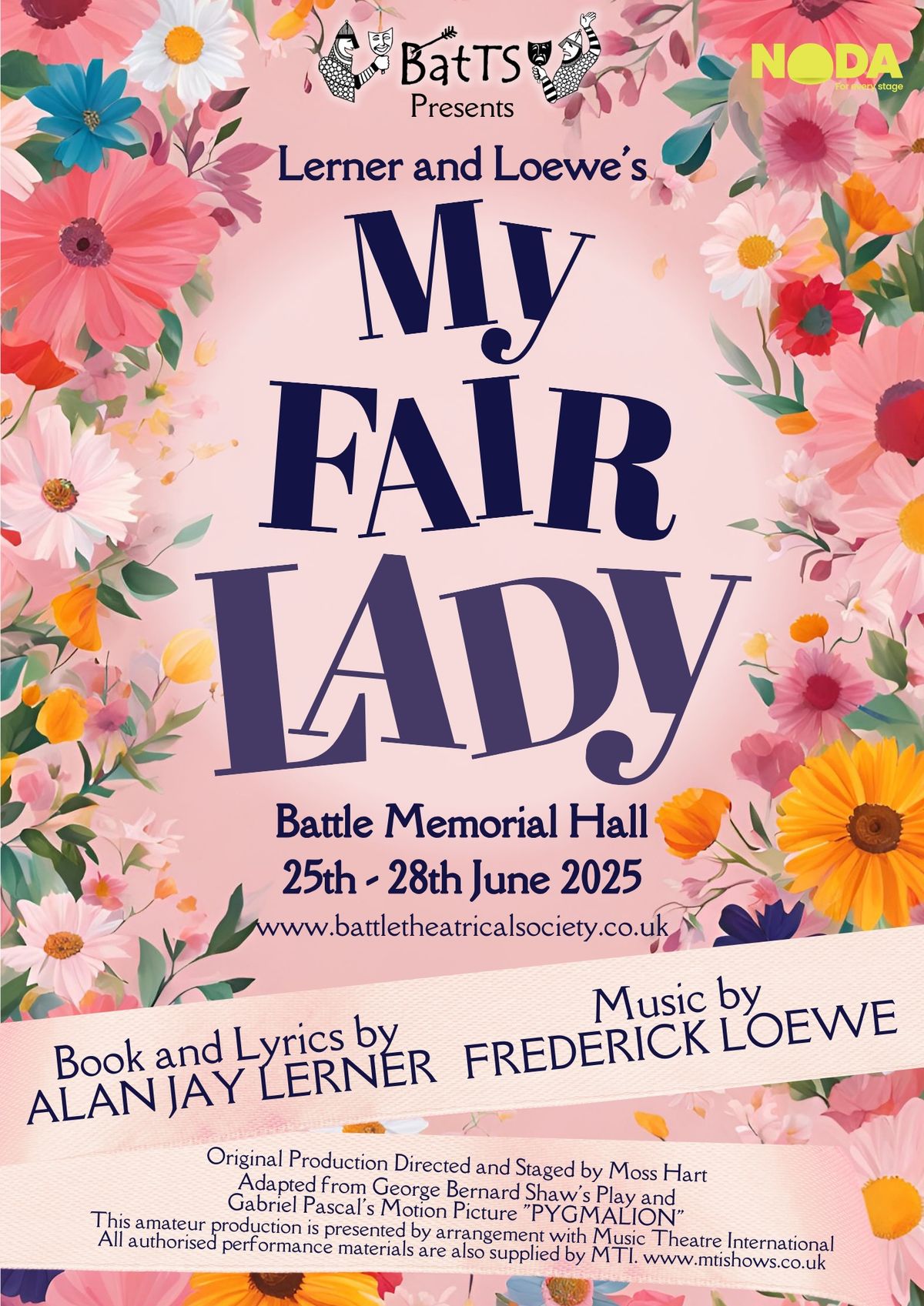 BatTS Presents \u2018My Fair Lady\u2019: Familiarisation