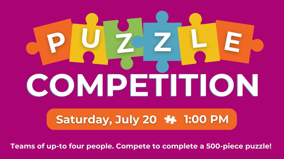 Puzzle Competition @ WDM Library!