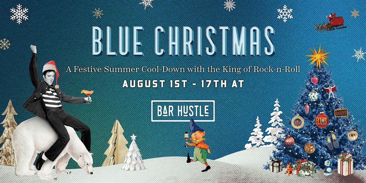 BLUE CHRISTMAS POP UP