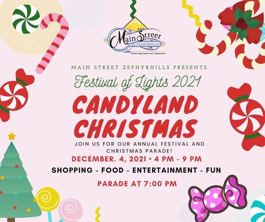 Zephyrhills Christmas Parade 2022 Festival Of Lights, Main Street Zephyrhills, 4 December 2021