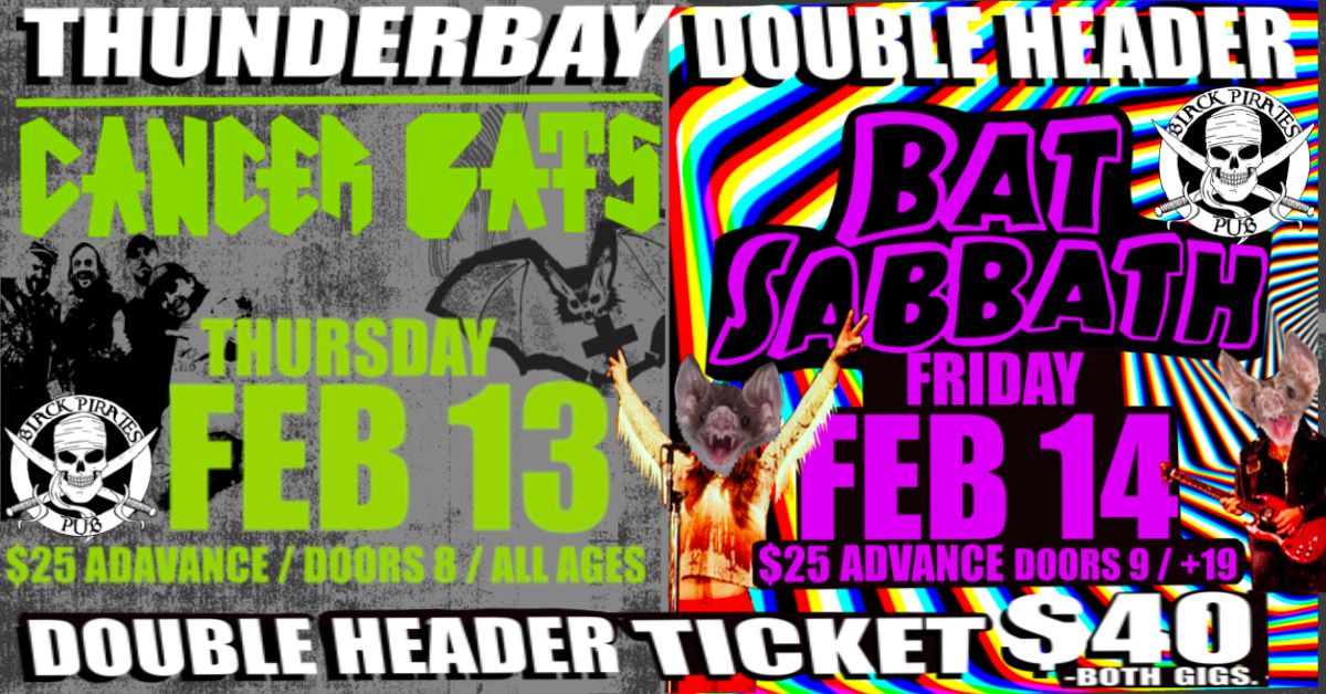 CANCER BATS & BAT SABBATH - DOUBLE HEADER @ BPP