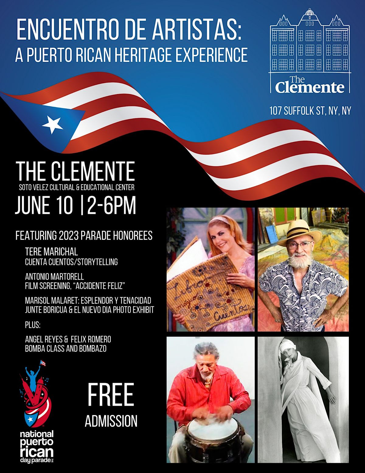 Encuentros de artistas: A Puerto Rican Heritage Experience