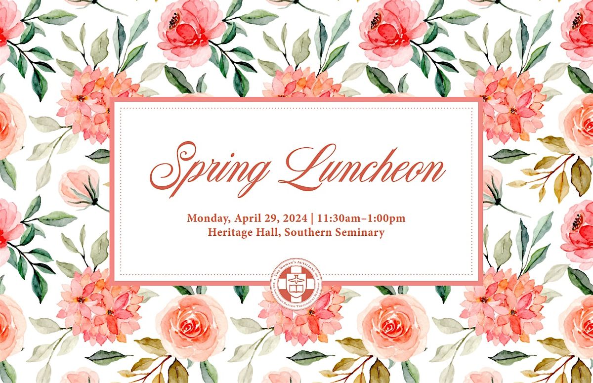 Woman's Auxiliary Spring 2024 Luncheon