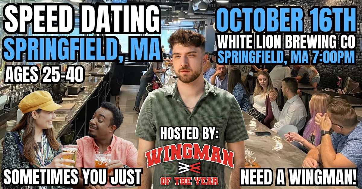 Speed Dating With Wingman Of The Year: Springfield, MA