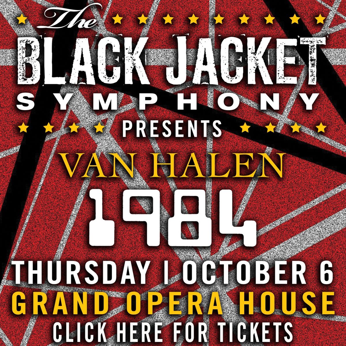 Black Jacket Symphony - Van Halen's 1984 at Avalon Theatre - CO