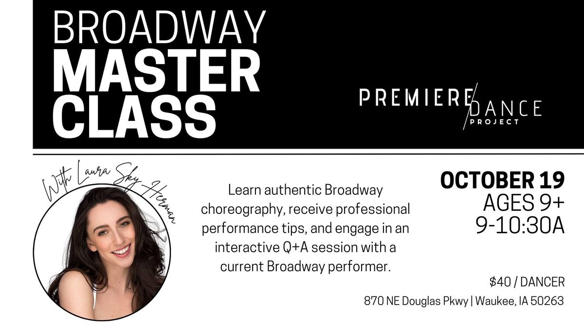 Broadway Master Class 