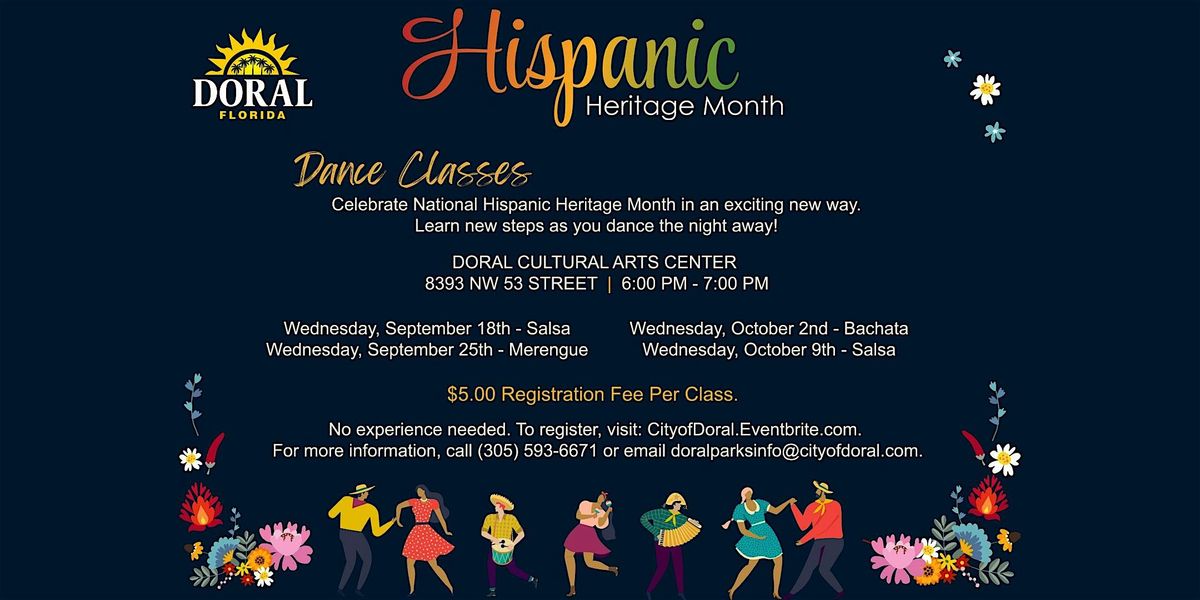 Salsa Class - Hispanic Heritage Celebration