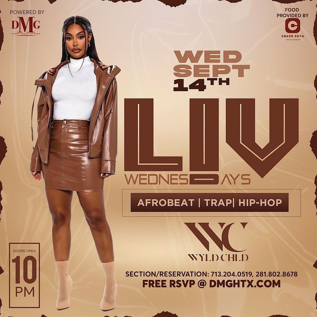 LIV Wednesdays @WYLD CHLD | Trap\/Afrobeats\/HipHop | RSVP NOW FOR FREE ENTRY