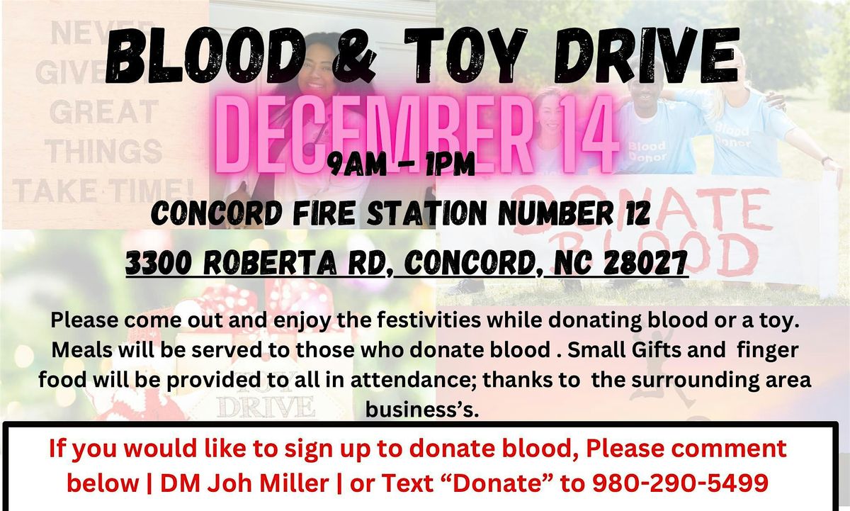 Blood And Toy Drive