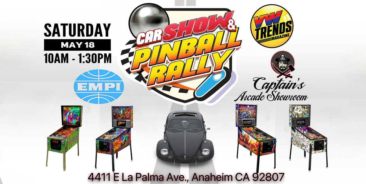 Classic VW & Porsche Car Show and Pinball Rally