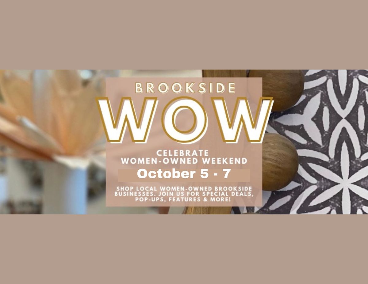 2023 Brookside Women-Owned Weekend