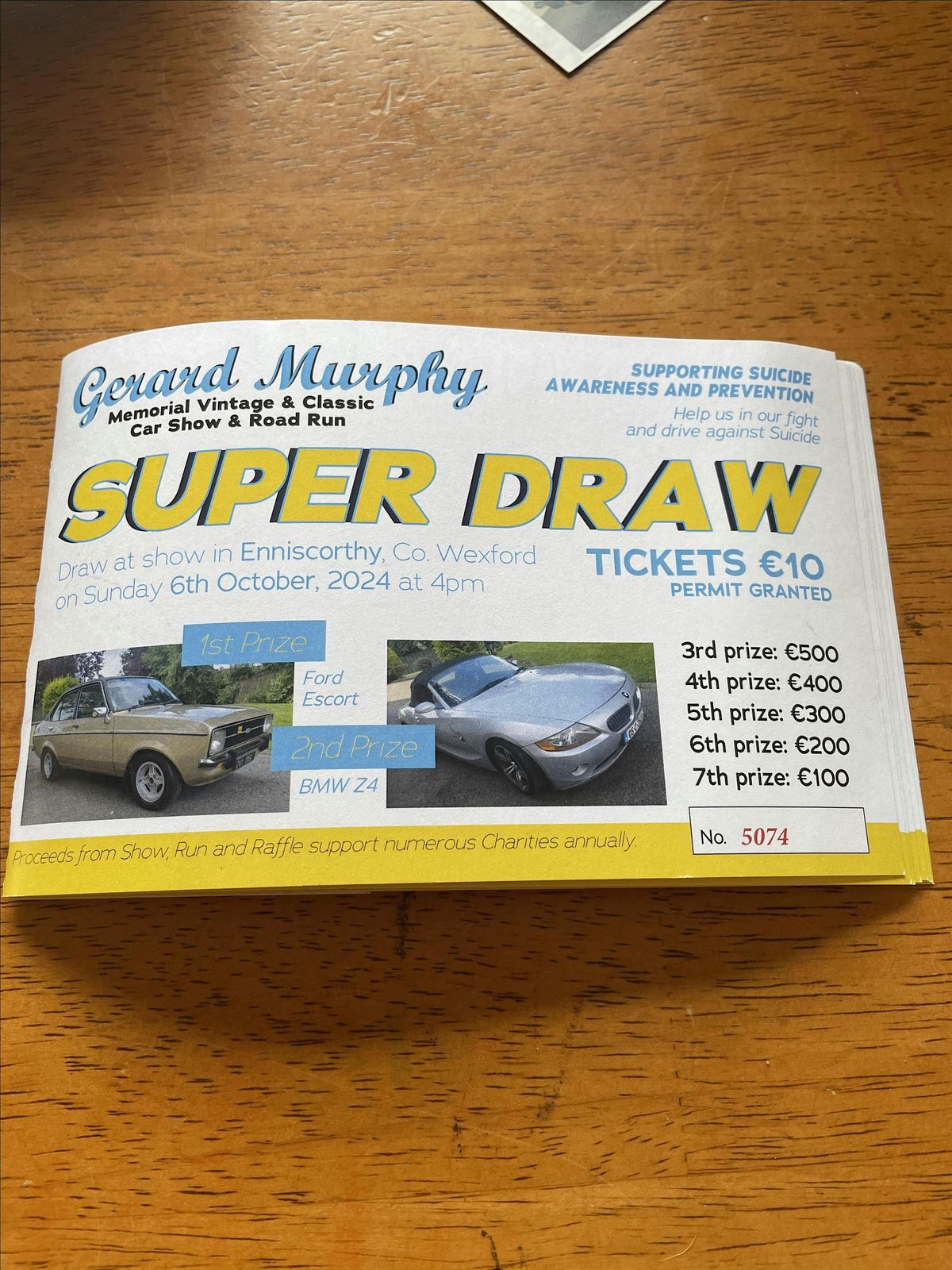 Gerard Murphy Memorial Super Draw