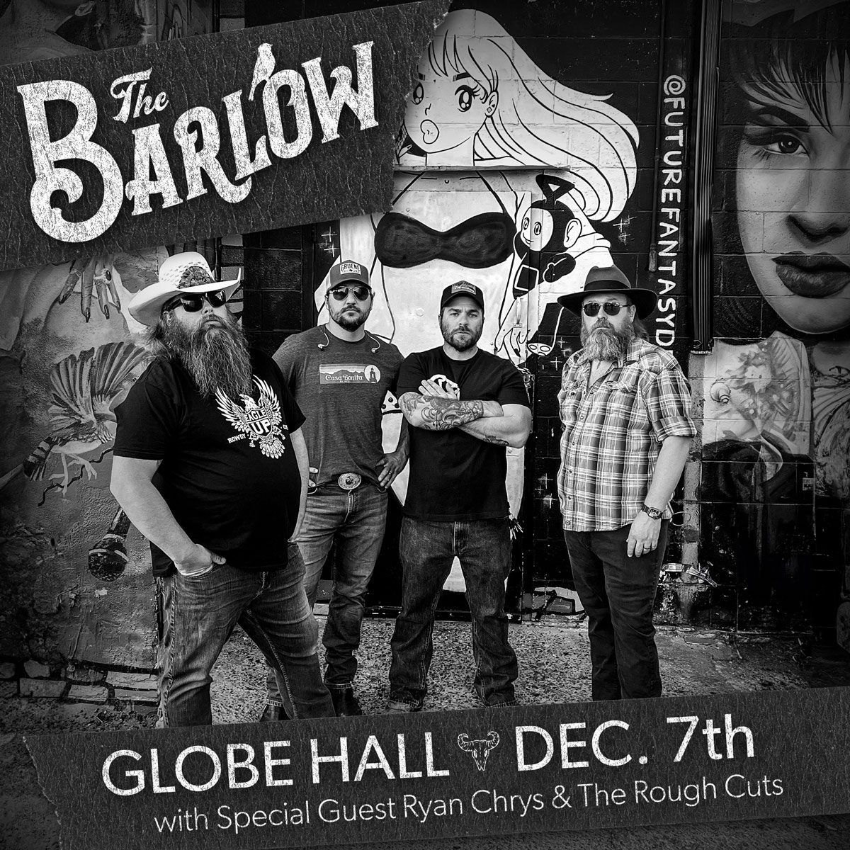 The Barlow with special guest Ryan Chrys & The Rough Cuts