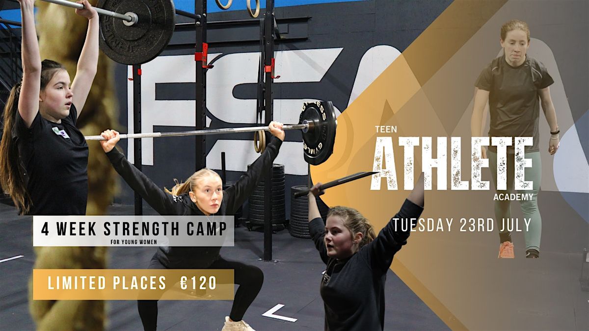 JULY Teen Girls Summer Strength Camp 4 Weeks