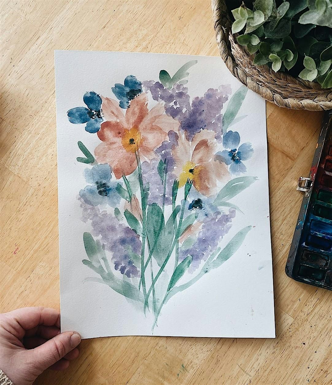 Floral Watercolor 101