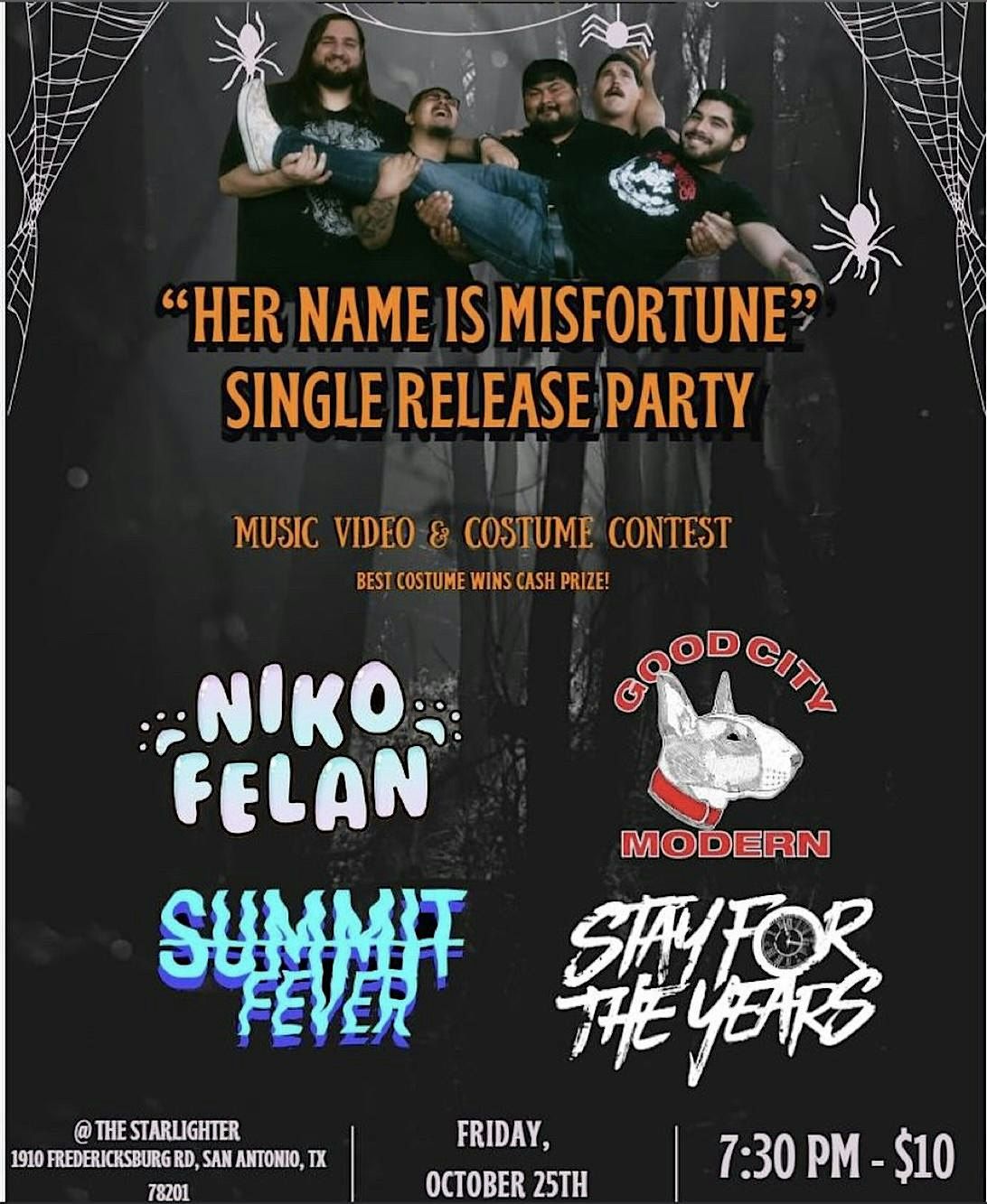 Stay For The Years "Her Name is Misfortune" Single Release Party