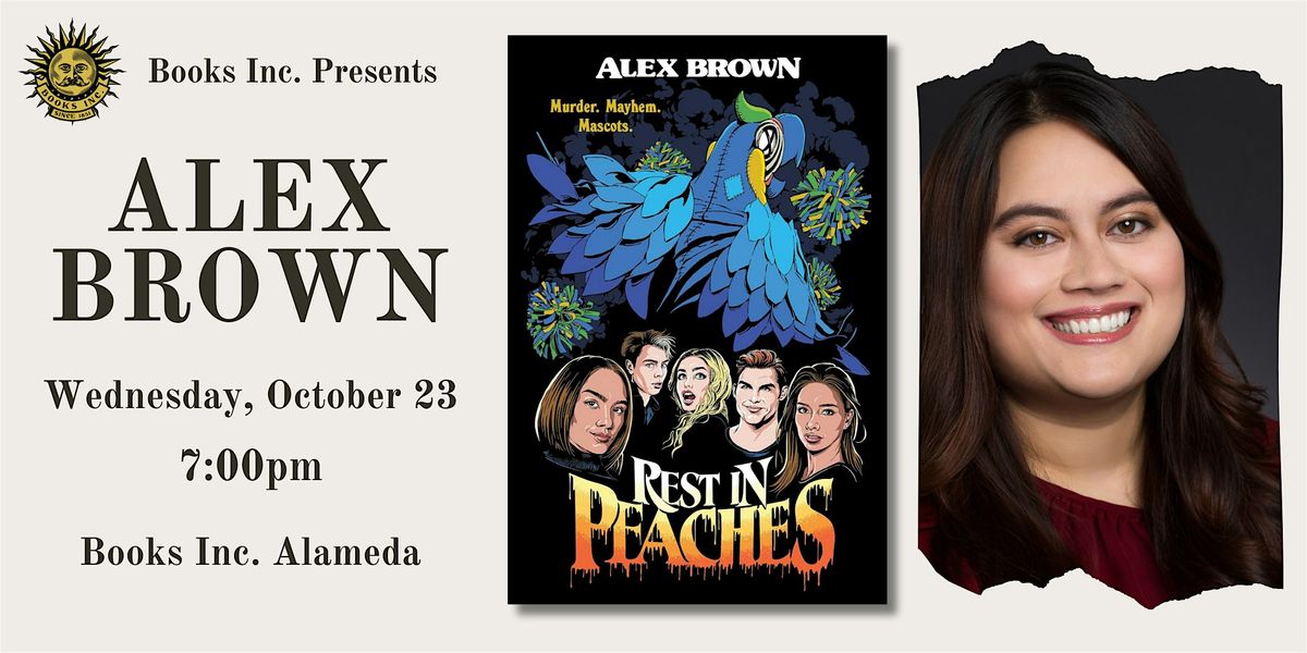 ALEX BROWN at Books Inc. Alameda