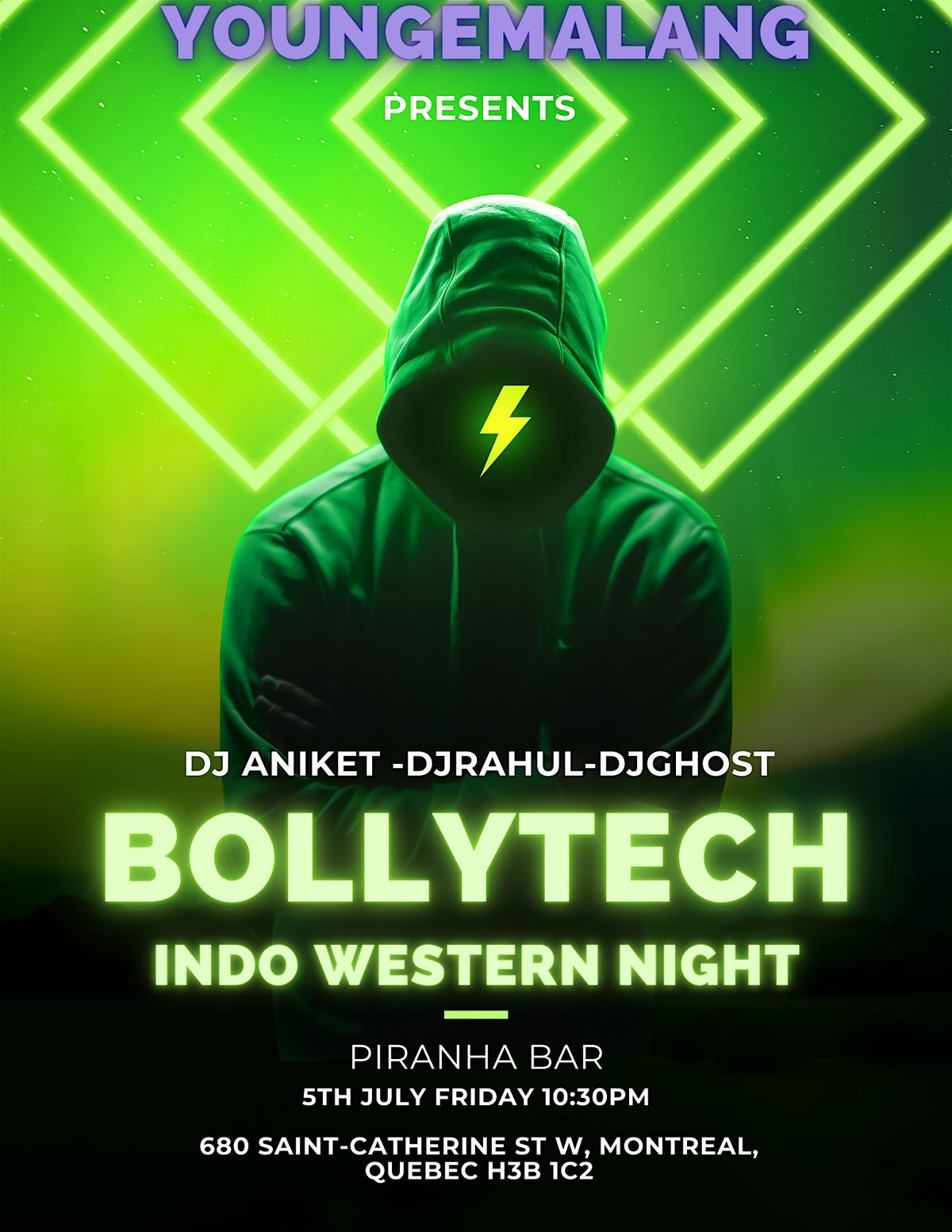BOLLYTECH INDO WESTERN  MONTREAL BOLLYWOOD PARTY