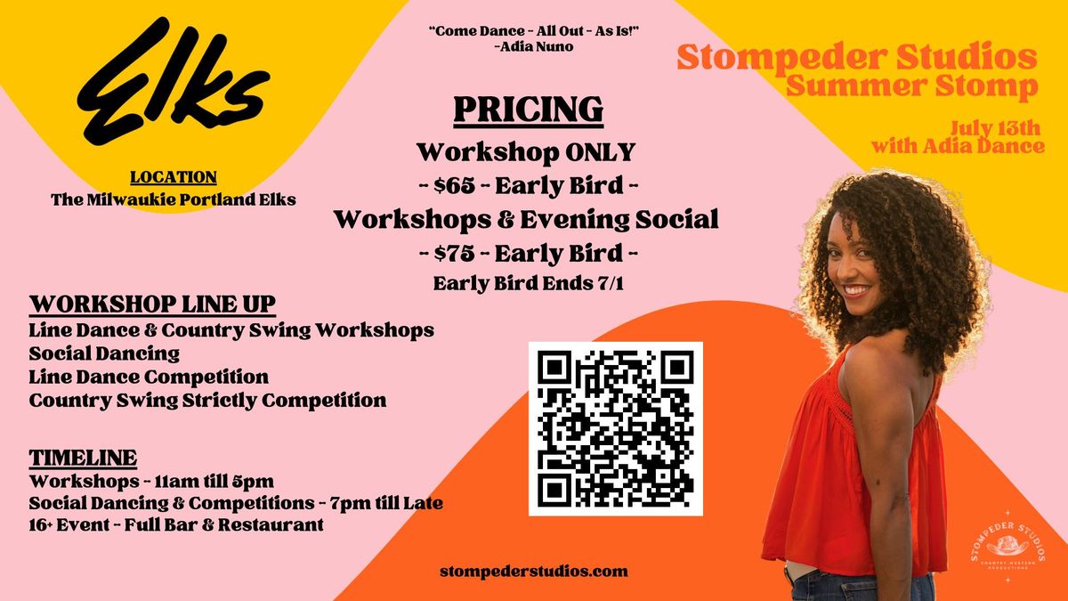 Stompeder Studios Summer Stomp with Adia Dance 