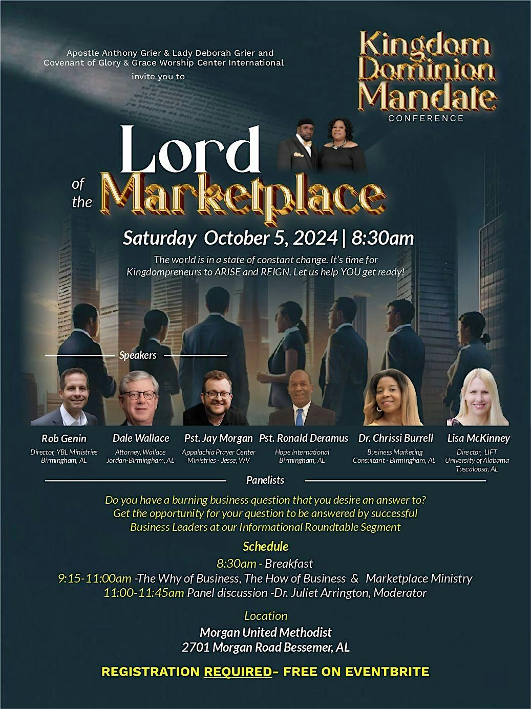 Lord of the Marketplace Business Conference 2024, Apostle Anthony Grier