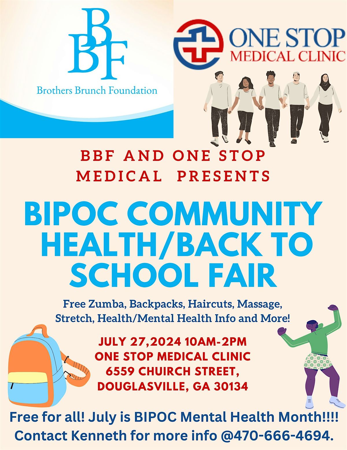 BIPOC Health\/Back to School Fair