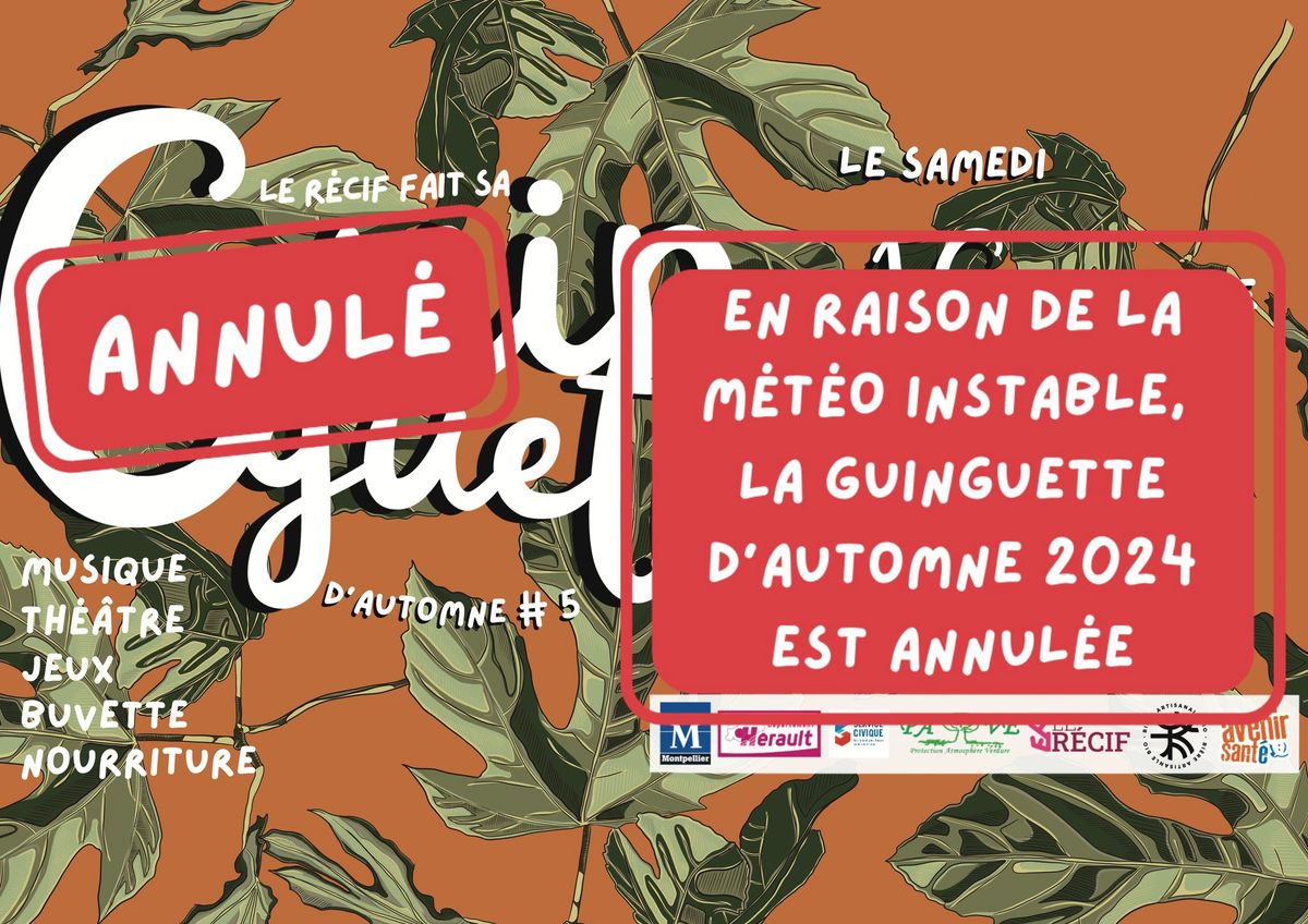 Guinguette d\u2019Automne # 5 du R\u00c9CIF