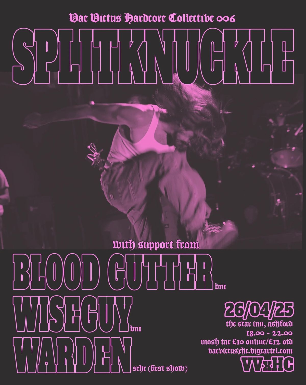 VVxHC #006 - SPLITKNUCKLE, BLOOD GUTTER, WISEGUY & WARDEN