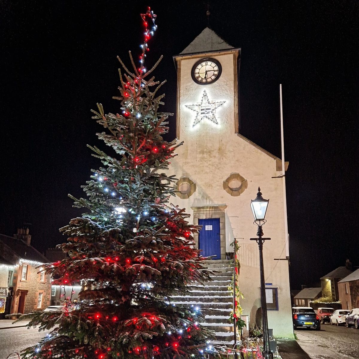 Lauder Christmas Lights Switch On