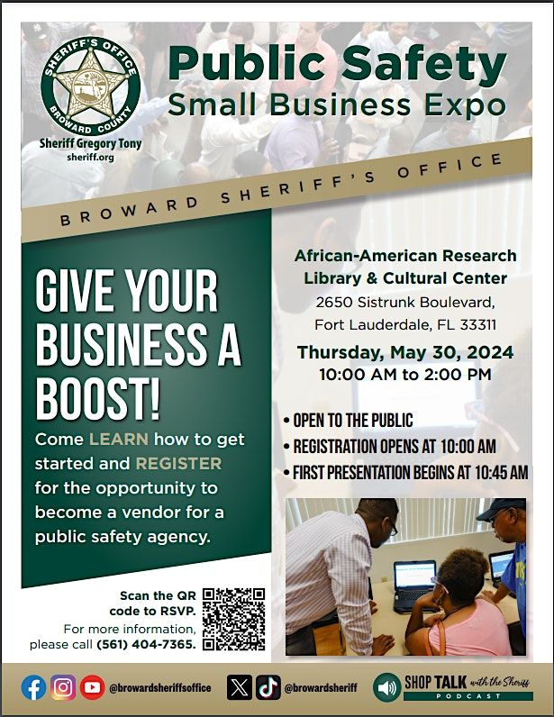 Broward Sheriff's Office Small Business Expo