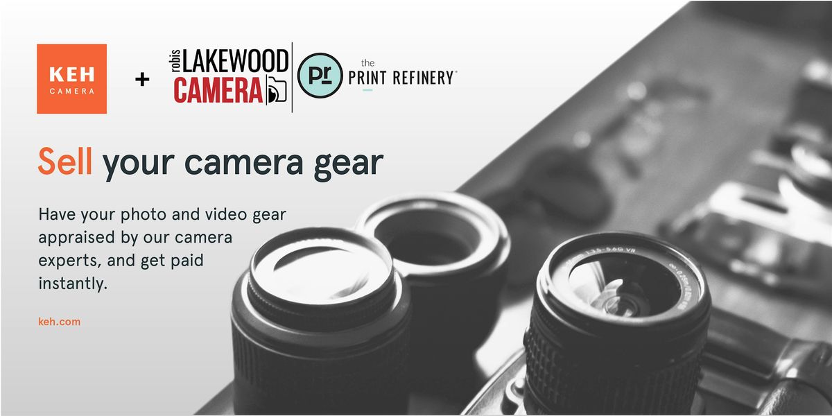 Sell your camera gear (free) at robis Lakewood Camera + The Print Refinery