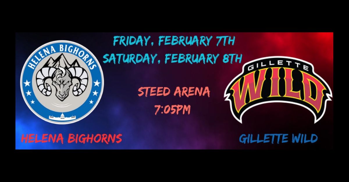 Helena Bighorns vs Gillette Wild