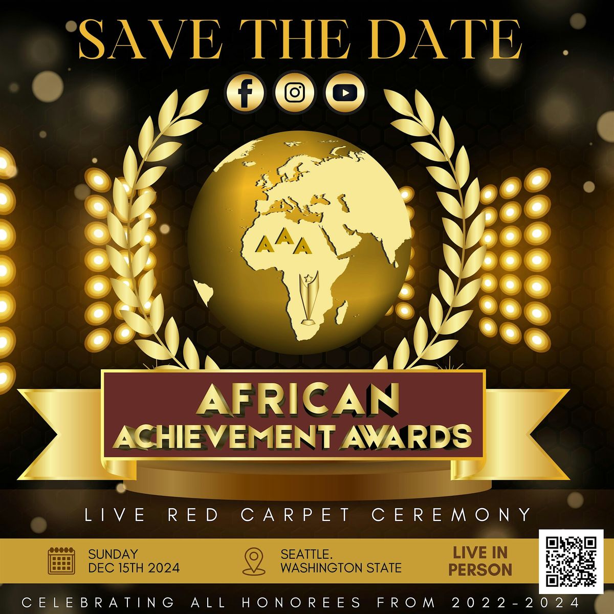 AFRICAN ACHIEVEMENT AWARDS 2024 RED CARPET EVENT