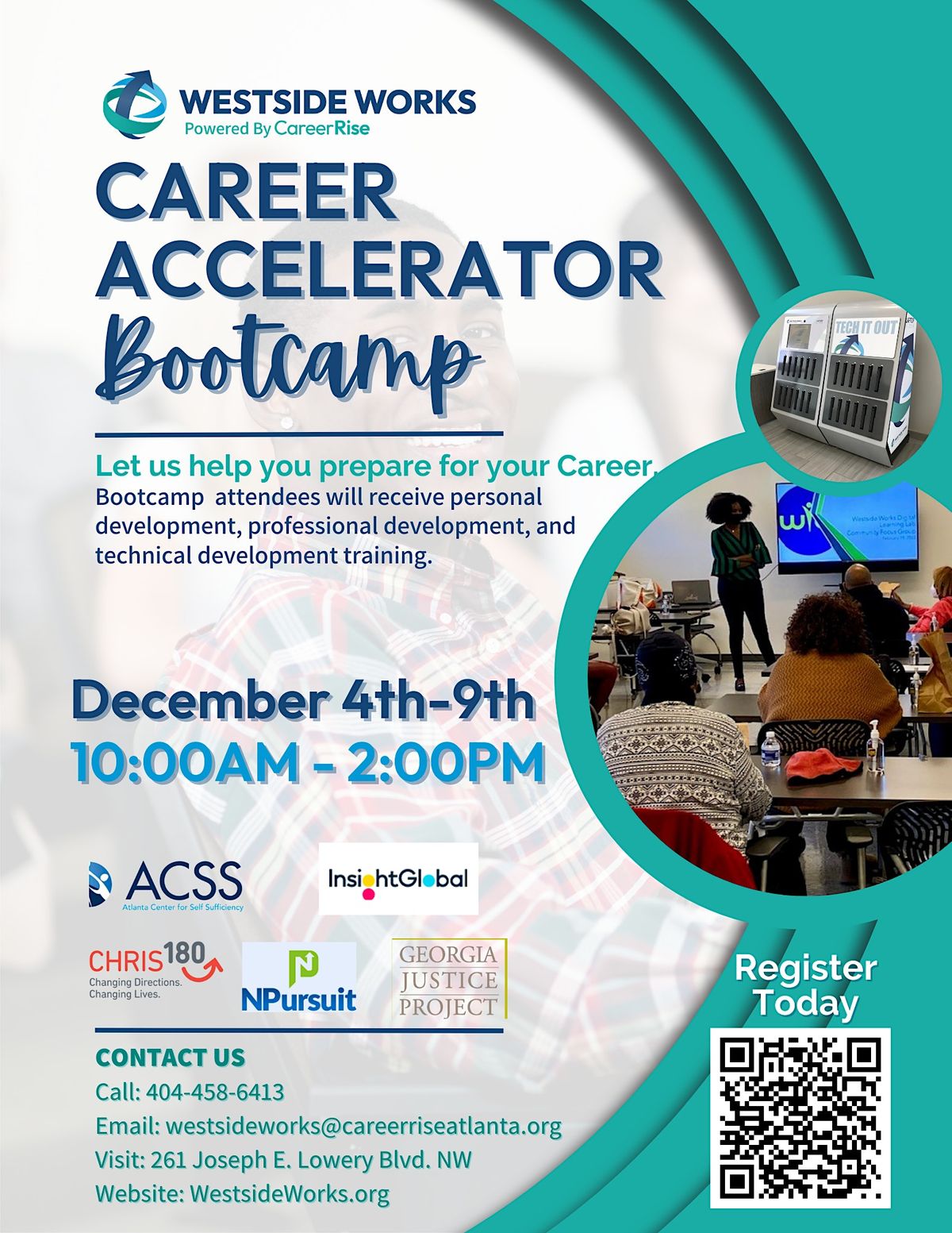 December 4th-8th Career Accelerator Bootcamp