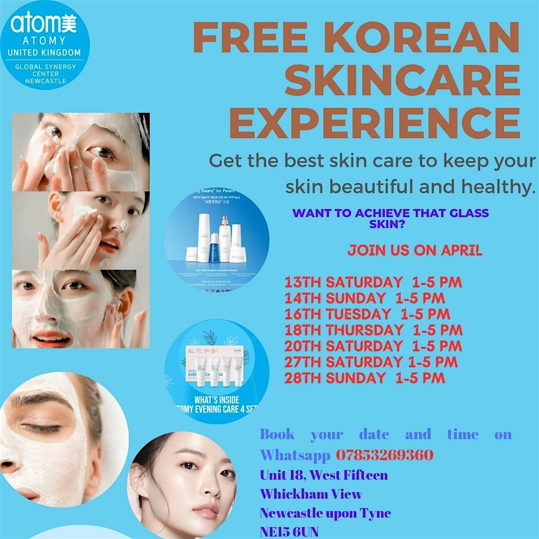 Free Korean Skincare Experience