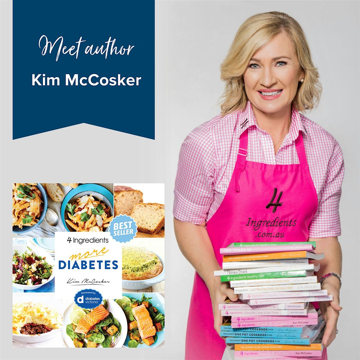 Meet Kim McCosker: Author  Event