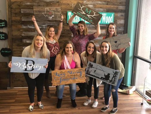 DIY Wood Sign Painting Event! Brunch and Bottomless Mimosas!