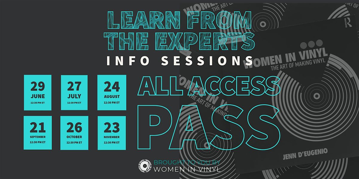 Learn from the Experts | ALL ACCESS PASS