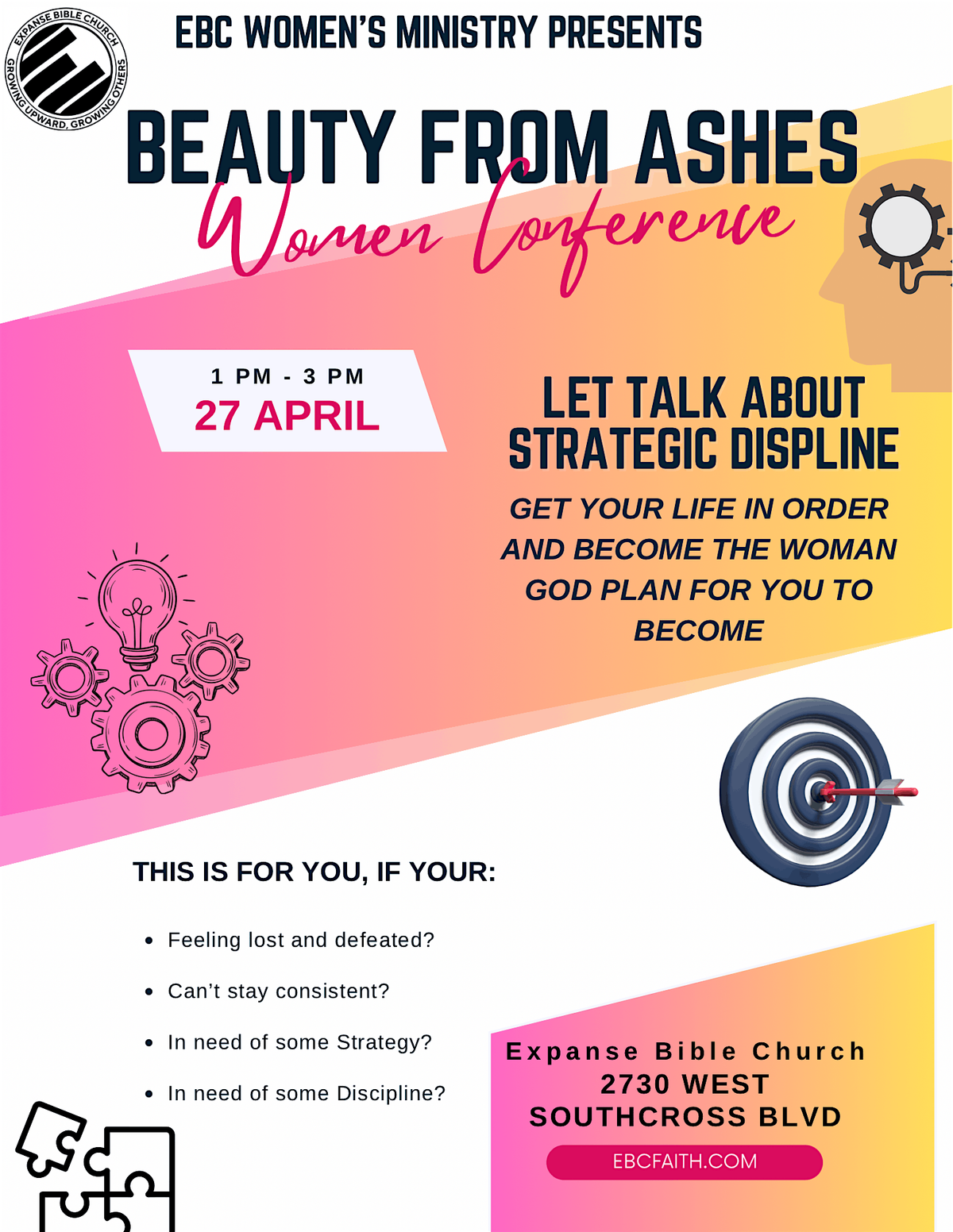 Beauty From Ashes Women Conference