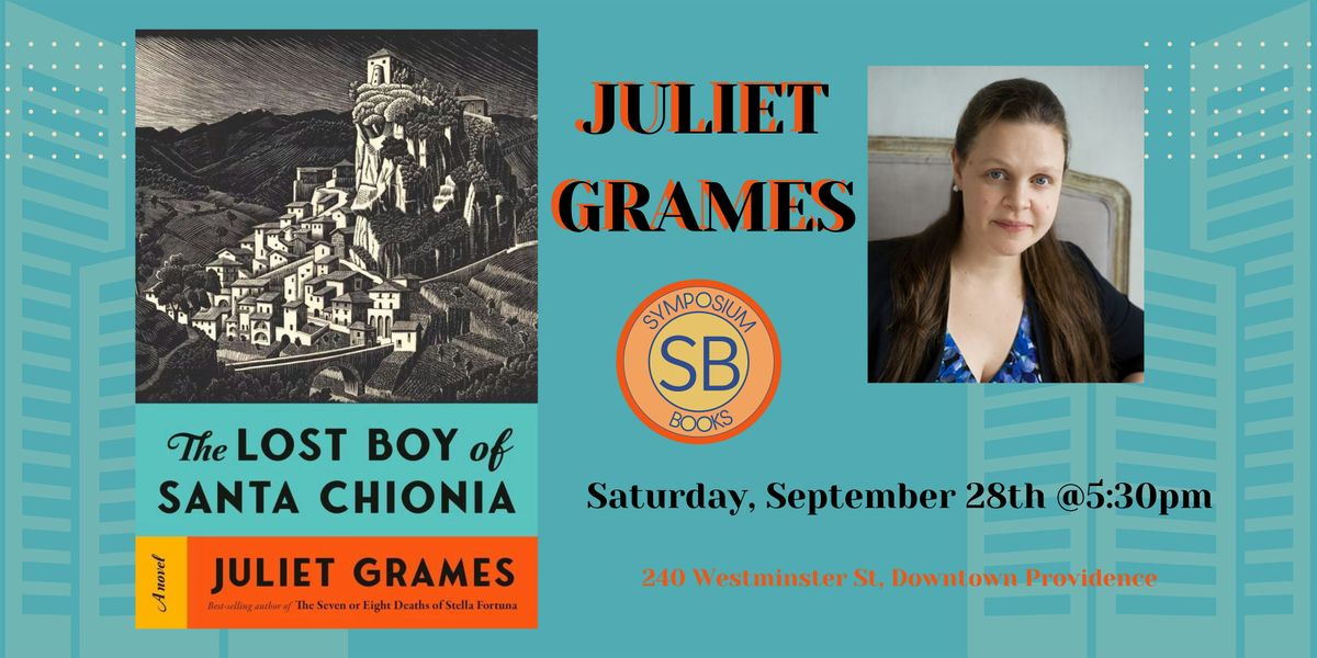 Juliet Grames Author Event