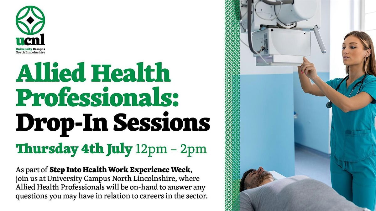 Allied Health Professionals: Drop-In Sessions