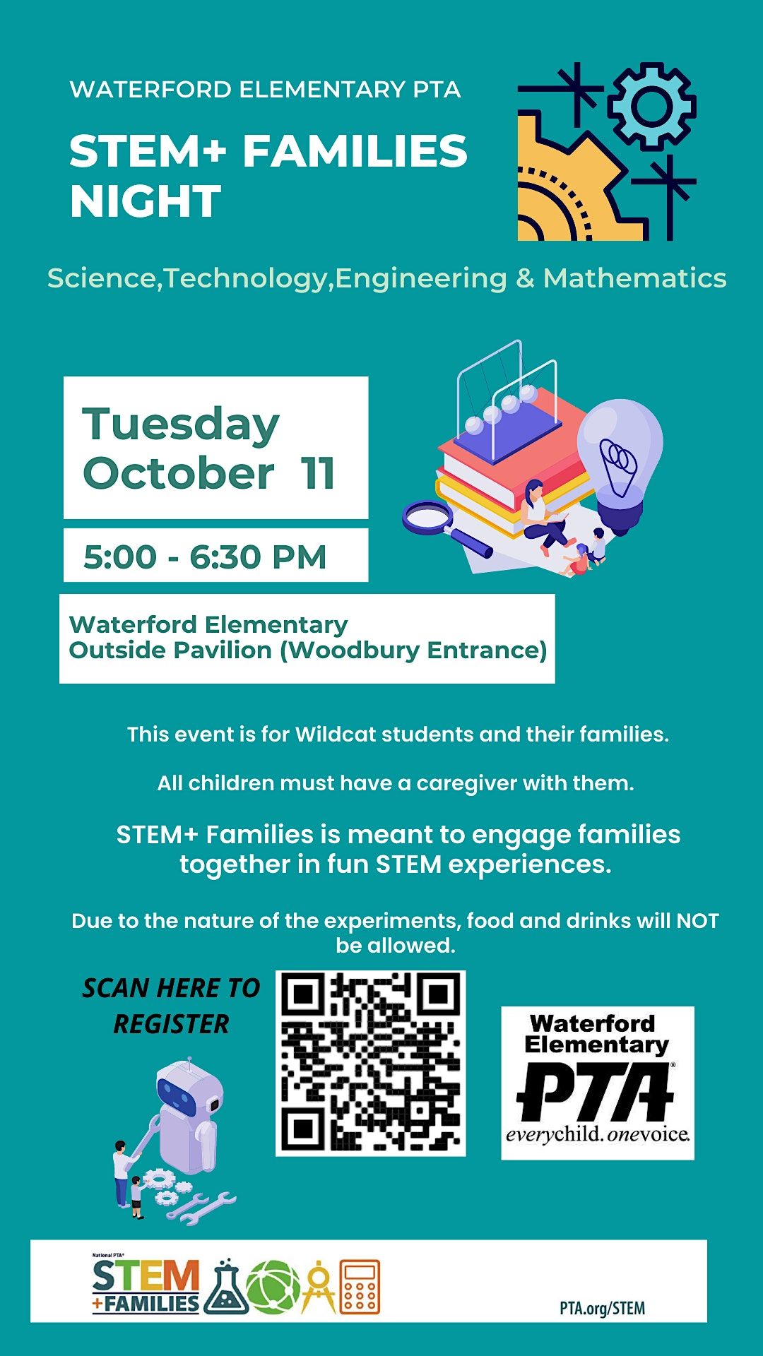 Waterford Elementary  STEM + Families Night