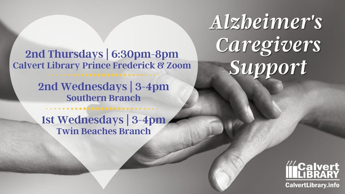 Alzheimer's Caregivers Support (PF & Zoom)