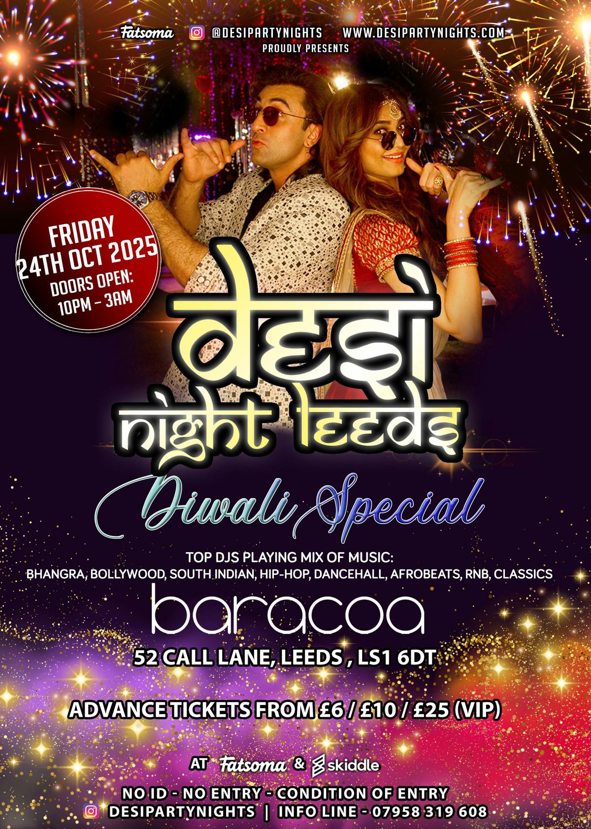 Desi Night Leeds \u2013 Diwali Special 