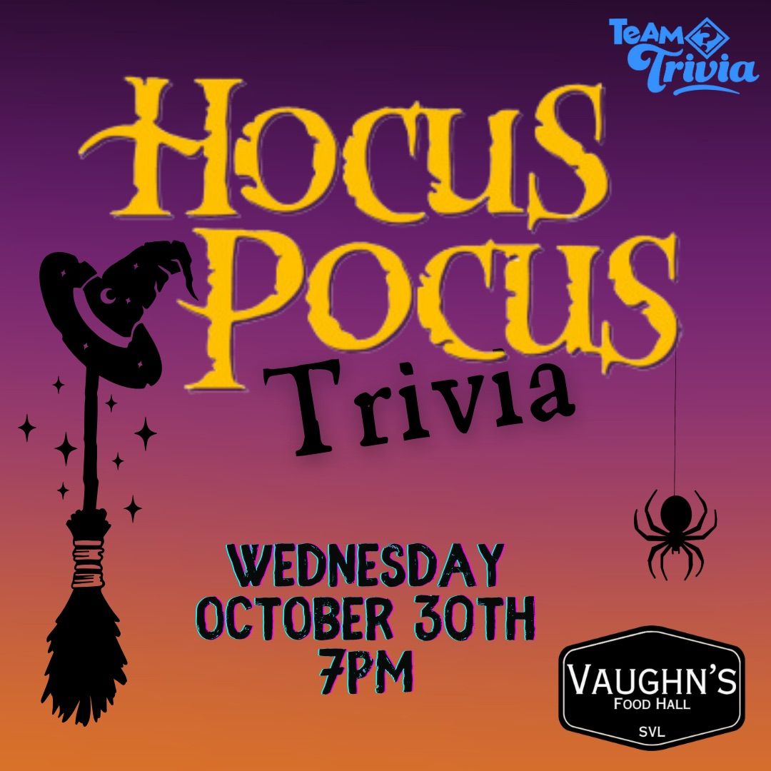 Hocus Pocus Trivia