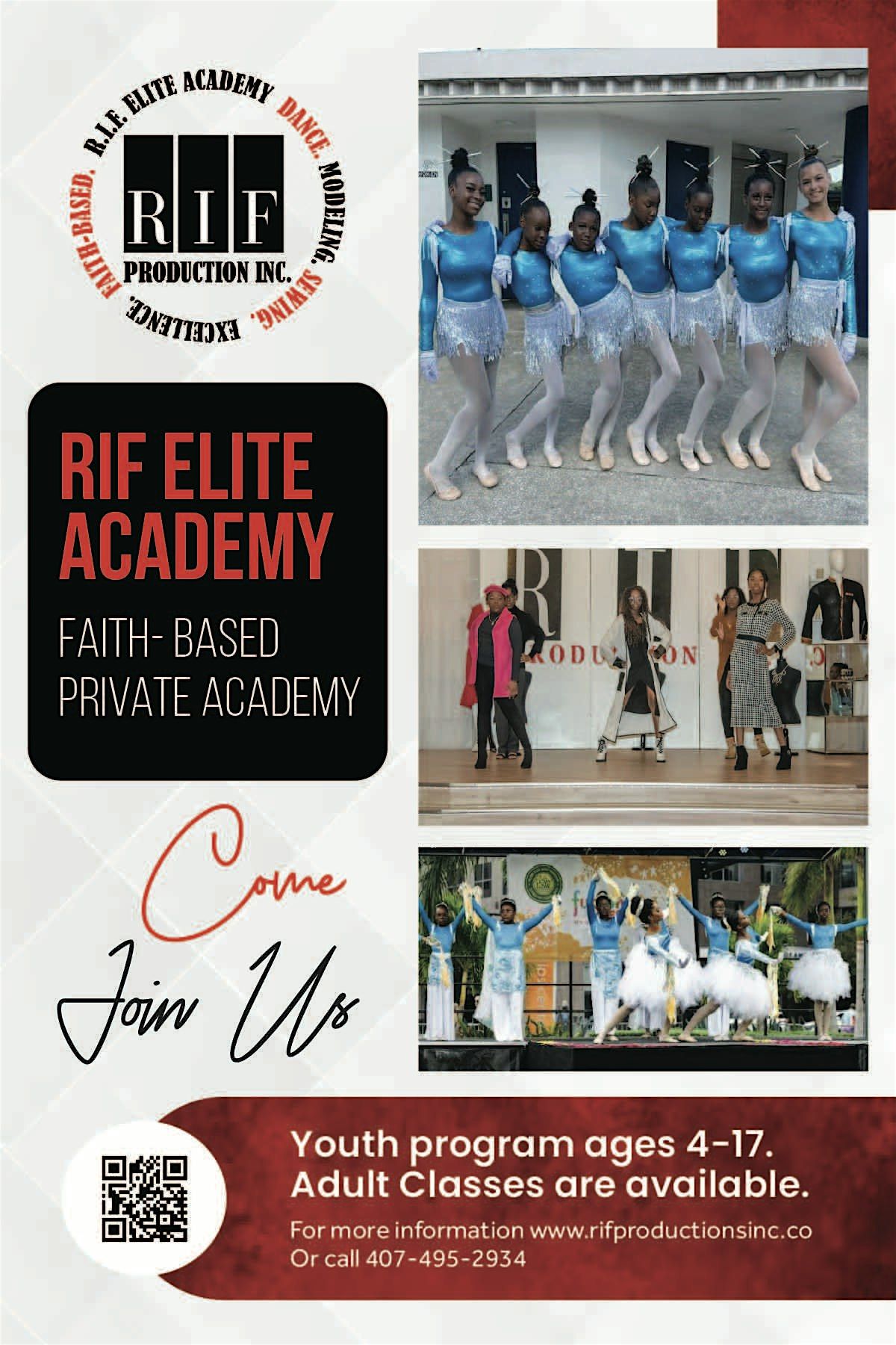 Free Model\/ Dance Class Open house RIF Elite Academy