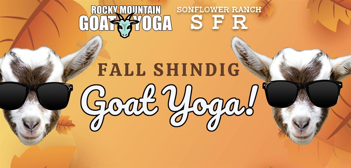 Baby Goat Yoga - October 13th (SonFlower Ranch)